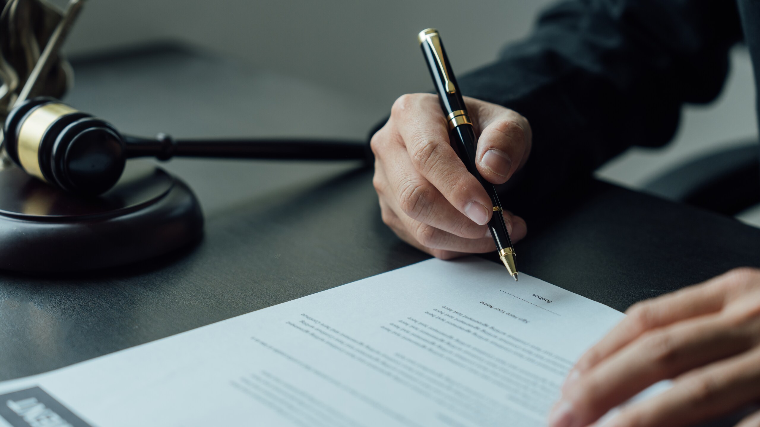 Attorney reviewing contract in Florida earnest money deposit dispute over failed property sale