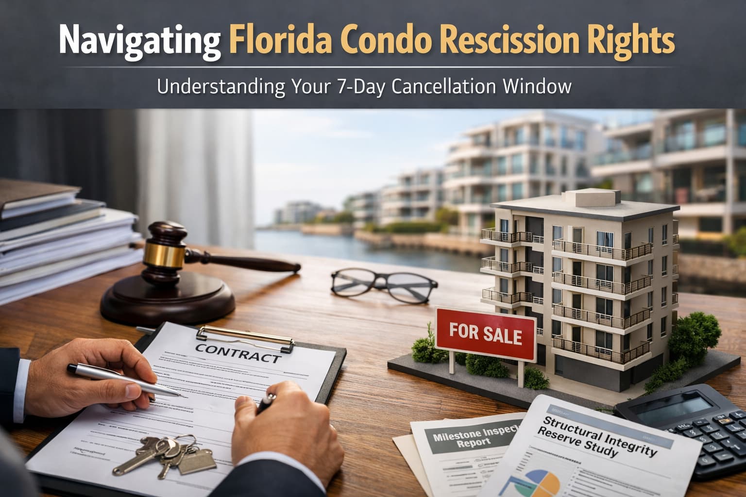 Florida Condo Rider Rescission Period 2025 | Carlos M. Amor